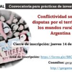 Convocatoria para prácticas de investigación social